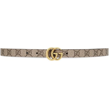 Gucci Women Gg Marmont Reversible Belt