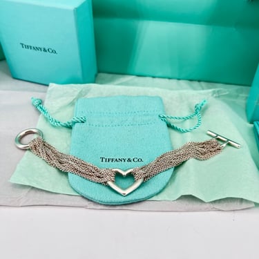 Tiffany & Co. Heart Bracelet Multi-Chain 