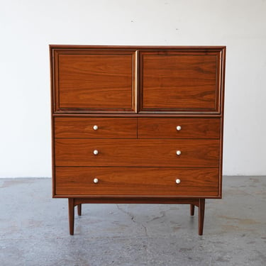 Mid Century Highboy by Kipp Stewart for Drexel Declaration Model 801430 