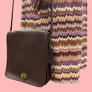 Vintage Coach Crossbody Bag Retro 1990s Camera bag + Genuine