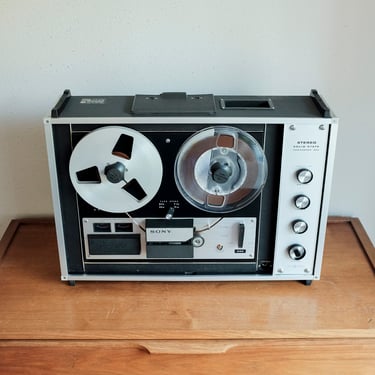Vintage Sony TC-260 Reel to Reel - Fully Serviced Working! 70's tape recorder, Mid Century, Industrial, Made in Japan 