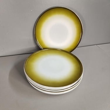 One Large Fire King Anchor Hocking 12" Avocado Green Dinner Plate Multiples Available 