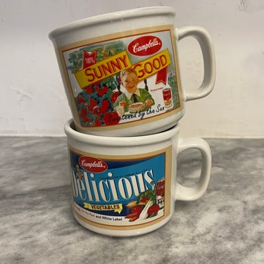 Campbells Soup Coffee Mugs 