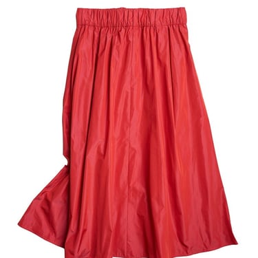 Aquarius Cocktail  LE SKIRT  red taffeta