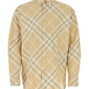 Burberry Men Printed Twill Shirt