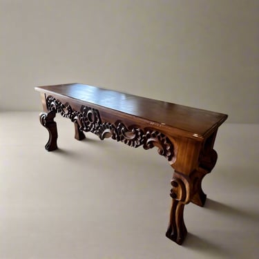 Antique  Rococo Carved Sofa Table  BG273-29