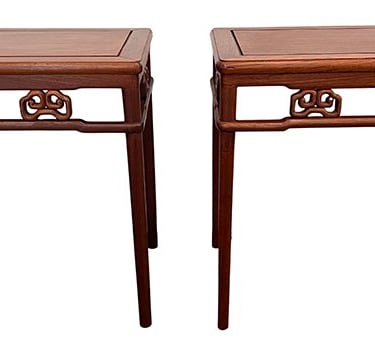 Chinoiserie side tables