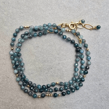 James + Jezebelle | Blue Sky Bracelet | Blue Tourmaline