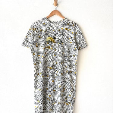 VINTAGE HERMES T SHIRT DRESS SIZE MEDIUM