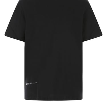 Oamc Man Black Cotton T-Shirt
