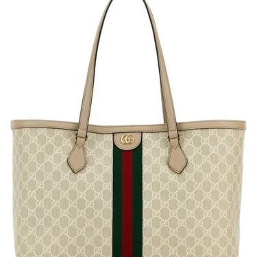 Gucci Woman Gg Supreme Fabric Medium Ophidia Shopping Bag