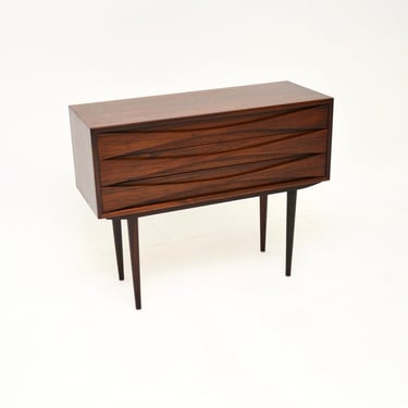 Danish Vintage Rosewood Side Table by Niels Clausen