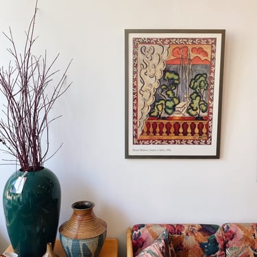 Framed 'Fenêtre à Tahiti' Print by Henri Matisse