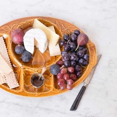 Gien Leaf Platter