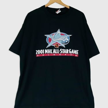 Vintage 2001 NHL Colorado Avalanche All-Star Game T Shirt Sz XL