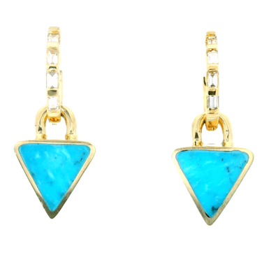 Turquoise Giza Earrings