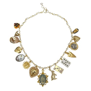 3 Ladies Charm Necklace