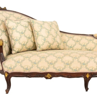 Rococo Revival Ormolu Mounted Rosewood Sofa