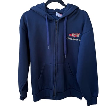 Camiel Fortgens Fitted Zip Hoodie, Navy Sunfade | Glasswing Shop