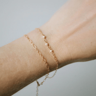 Pearl Particle Braclet