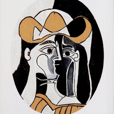 Femme au Chapeau, Pablo Picasso (After), Marina Picasso Estate Lithograph Collection 