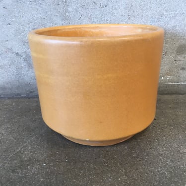 Mid Century Modern Yellow Gainey Pot C - 8