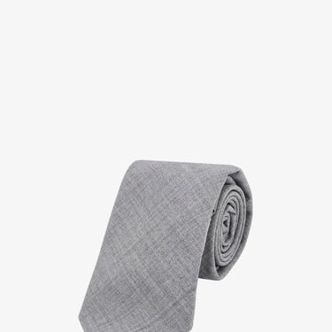 Brunello Cucinelli Man Tie Man Grey Bowties E Ties