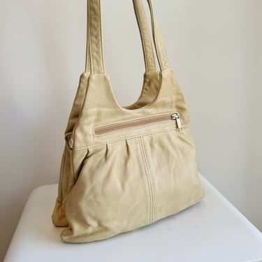 Honey Leather Shoulder Bag