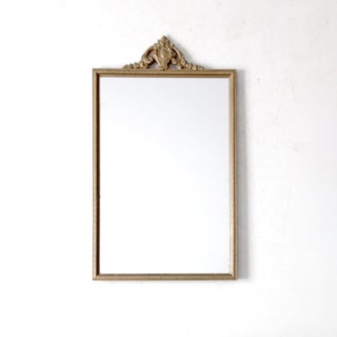 antique Victorian gold frame mirror 