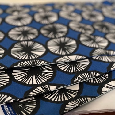 Marimekko for Target Trio of Table Placemats Black + Blue Reversible 