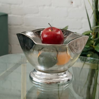 Sculptural Art Glass Bowl
