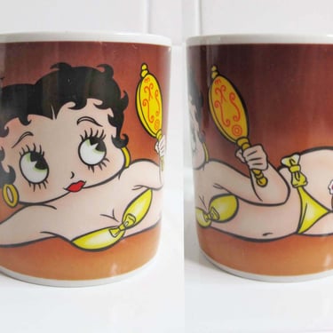 Vintage Betty Boop Coffee Mug - 1989 Betty Boop Pin Up Mug -  Gift For Friend 