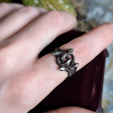 Sterling Silver Snake Ring