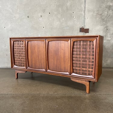 Mid Century Modern Stereo Console Cabinet with Speakers Only by RCA Victor