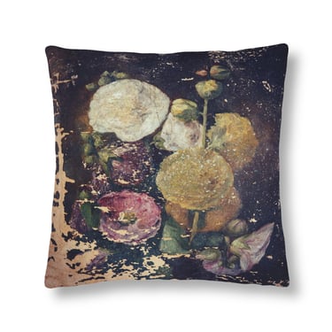Outdoor Pillow With Rustic Flowers ~ Vintage Rose Pillows ~ Shabby Chic Floral Throw Pillows ~ Waterproof & Fade Resident ~ Outdoor Pillows 