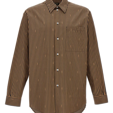 Fendi Men Pequin Stripes Shirt