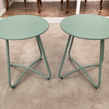 Pair of Mint Side Tables