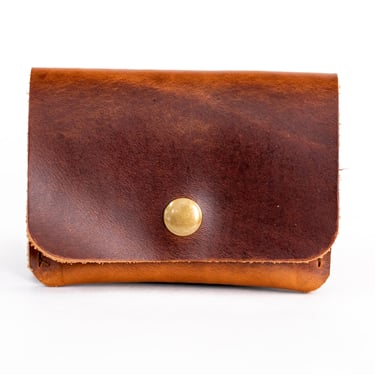 Leather Card Wallet | Front Pocket Wallet | Card Holder | Made in USA 