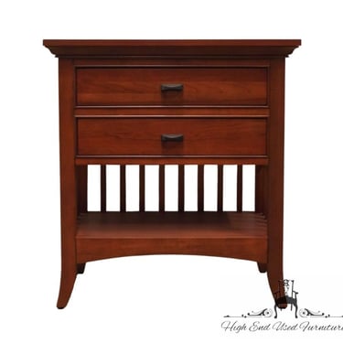 CRESENT FURNITURE Solid Cherry Contemporary Mission Style 28" Nightstand 