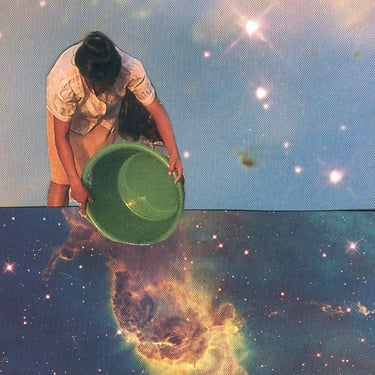Bucket O Space Print Space Collage 