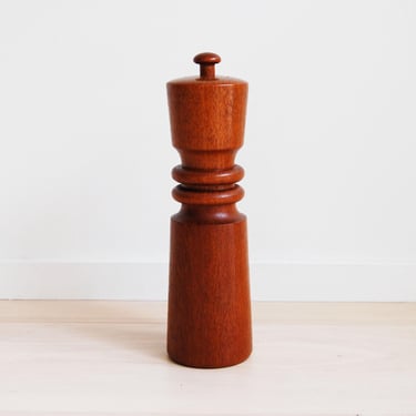 Danish Modern Dansk Teak Salt Shaker and Pepper Mill Grinder Jens Quistgaard Made in Denmark 