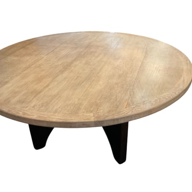 Limited Edition Bleach Chestnut Dining Table on Modern Base