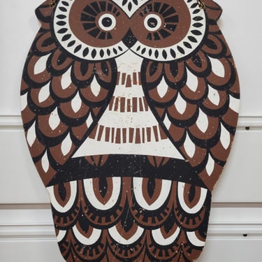 1970s Owl Corkboard