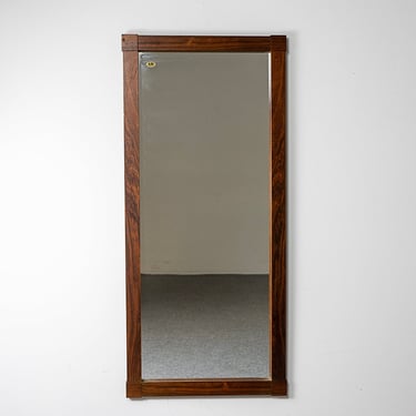 Danish Modern Rosewood Wall Mirror - (321-341.15) 