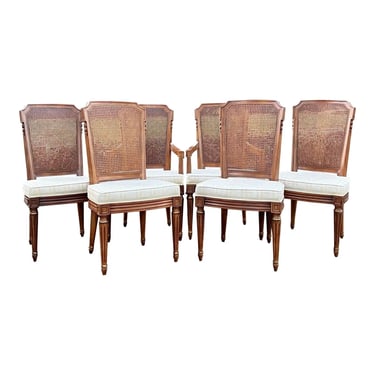 Henredon French Regency Dining Chairs - Set of 6 
