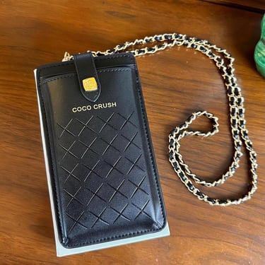 New in Box Authentic Coco Chanel Smartphone Crossbody Bag 