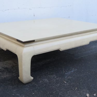 Hollywood Regency Modern Large Painted Cocktail Coffee Table 3906