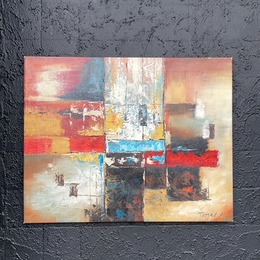 Original Signed Abstract Painting