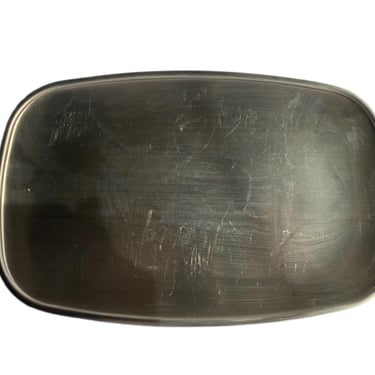 Rounded Rectangular Metal Tray