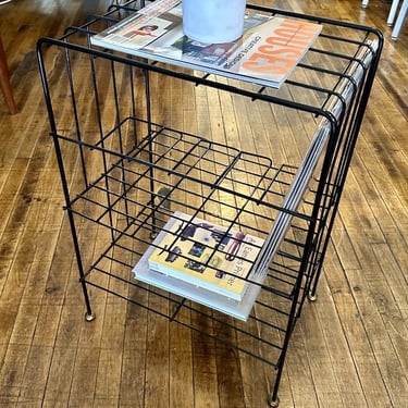 1950s Wire Record Stand